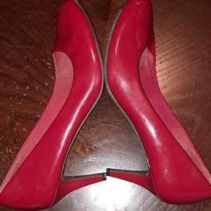 Comfort Plus Red Heels